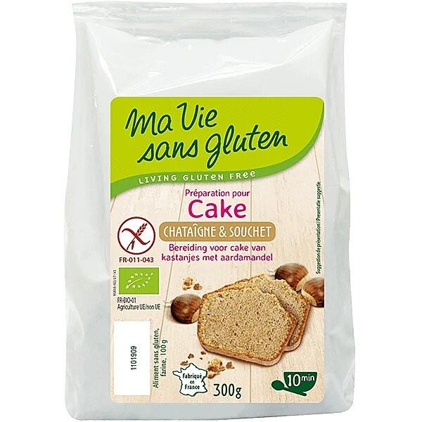 MA VIE SANS GLUTEN PREPARATION CAKE CHATAIGNE & SOUCHET 300GR HY8