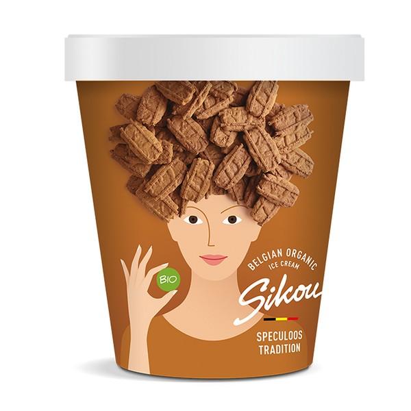 SIKOU GLACE CREME GLACEE SPECULOOS 475ML