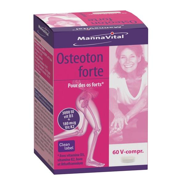 MANNAVITAL OSTEOTON FORTE 60X COMPRIMÉS MV