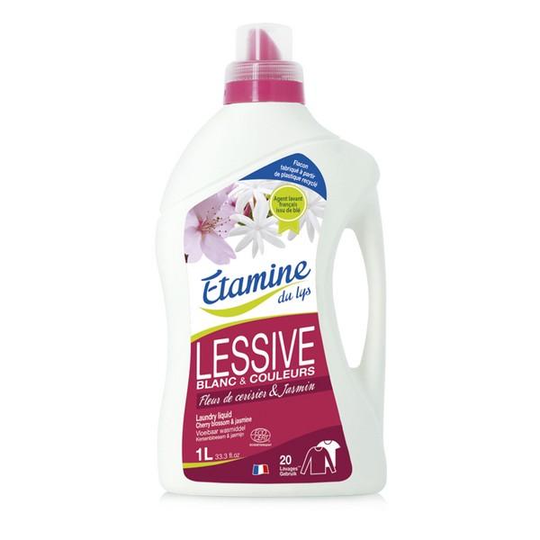 ETAMINE LESSIVE BLANC & COULEURS FLEUR DE CERISIER & JASMIN 3L DB