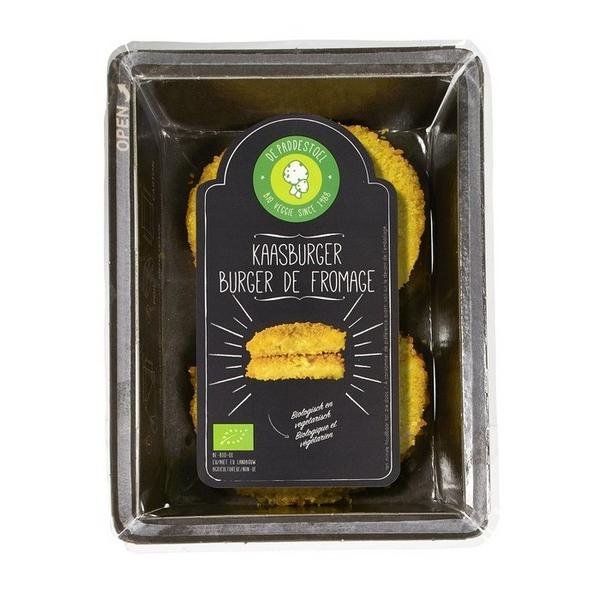 DE PADDESTOEL BURGER FROMAGE 2X90GR BF