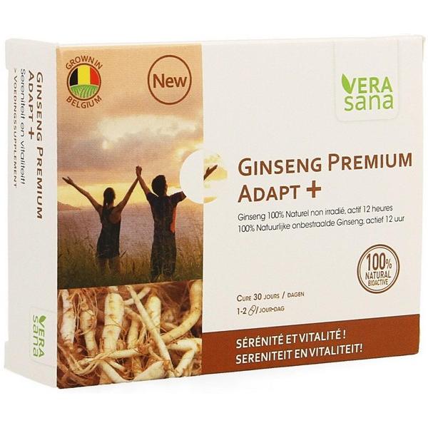 VERA SANA GINSEG PREMIUM ADAPT + 30X GELULES DB