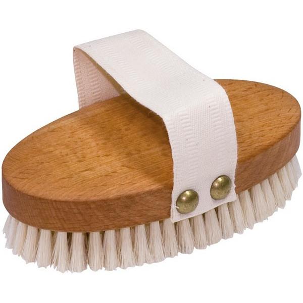 BURSTENHAUS REDECKER BROSSE DE MASSAGE DOUX EN HÊTRE ET SOIES CLAIR MN