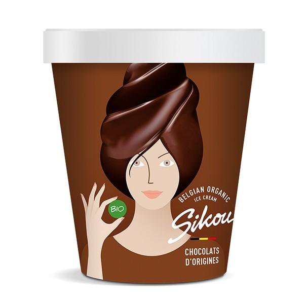 SIKOU GLACE CREME GLACEE CHOCOLAT 475ML MR