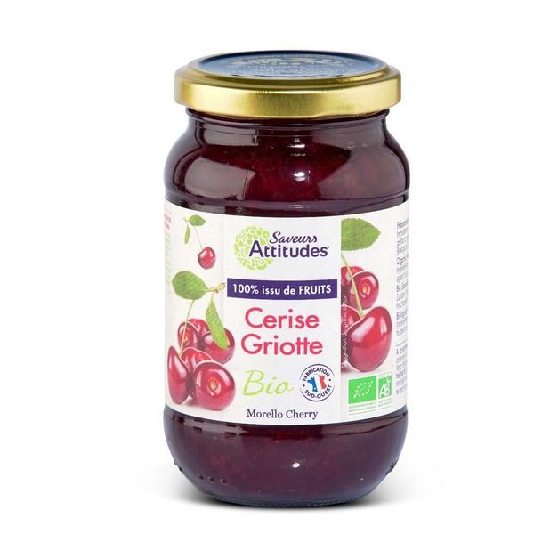 SAVEURS ATTITUDES CONFITURE DE CERISE GRIOTTE 310GR HY6