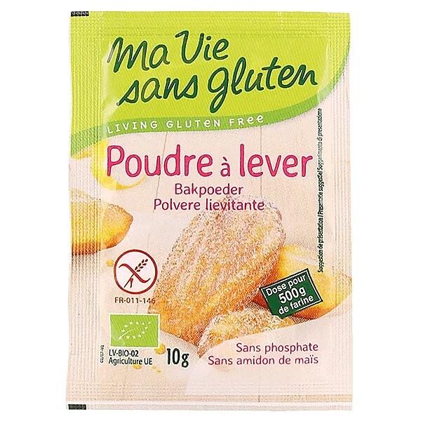 MA VIE SANS GLUTEN POUDRE A LEVER 4X10GR 30GR HY15