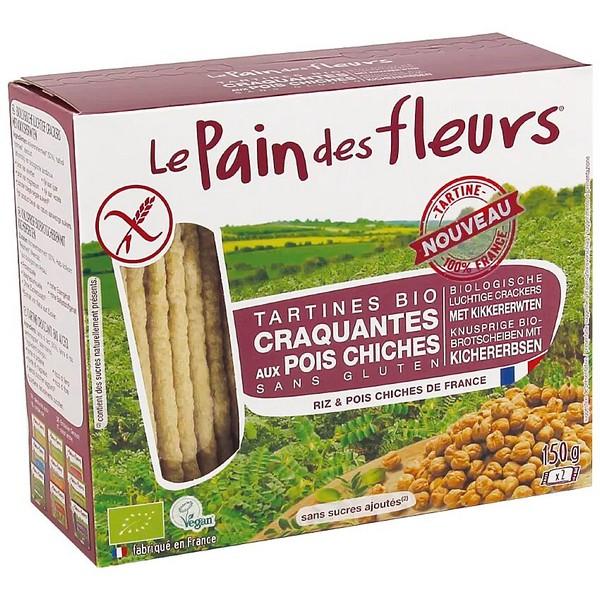 LE PAIN DES FLEURS TARTINES POIS CHICHES 150GR HY12