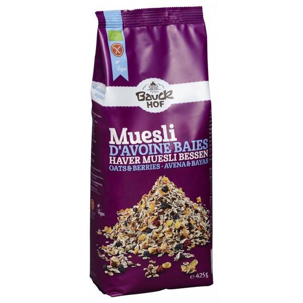 BAUCKHOF MUESLI AVOINE & BAIES 425GR DF6