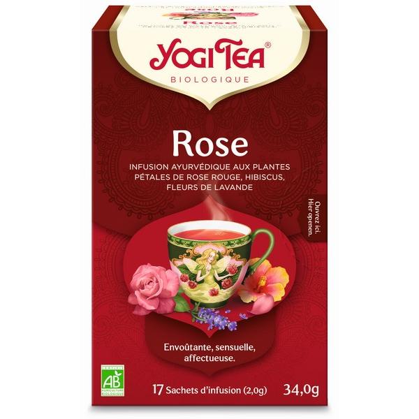 YOGI TEA ROSE 17X SACHETS 34GR BF6