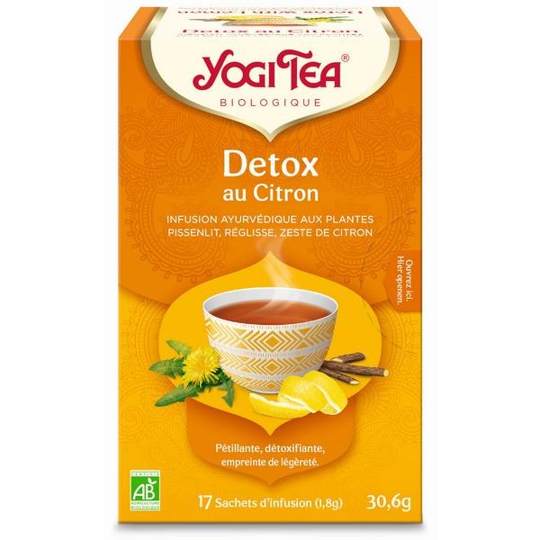 YOGI TEA DETOX AU CITRON 17X SACHETS 30,6GR BF6