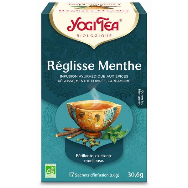 YOGI TEA REGLISE MENTHE 17X SACHETS 30,6GR BF6