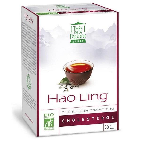 THES DE LA PAGODE THE PU-ERH GRAND CRU HAO LING CHOLESTEROL 30X SACHETS TDP