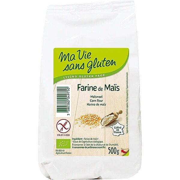 MA VIE SANS GLUTEN FARINE DE MAIS 500GR HY6