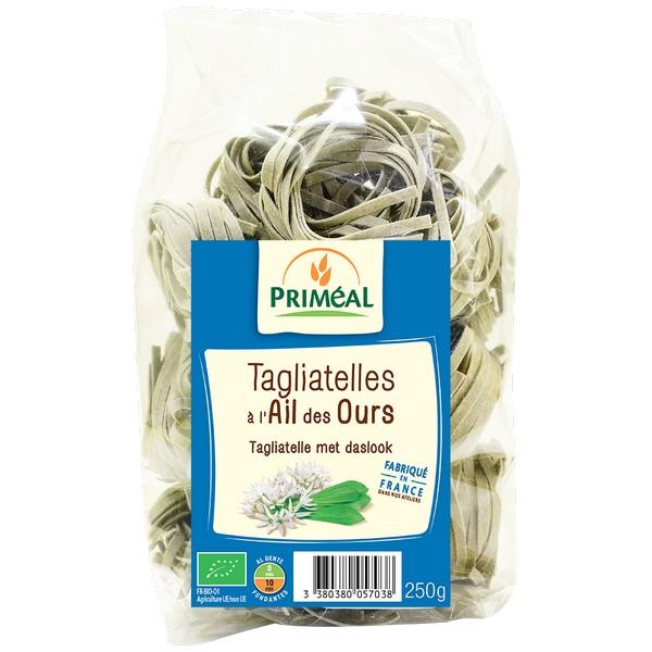 PRIMEAL PATES TAGLIATELLES A L'AIL DES OURS 250GR HY12