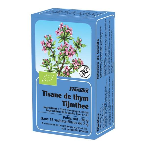 SALUS FLORADIX TISANE DE THYM 15X SACHETS 30GR OC