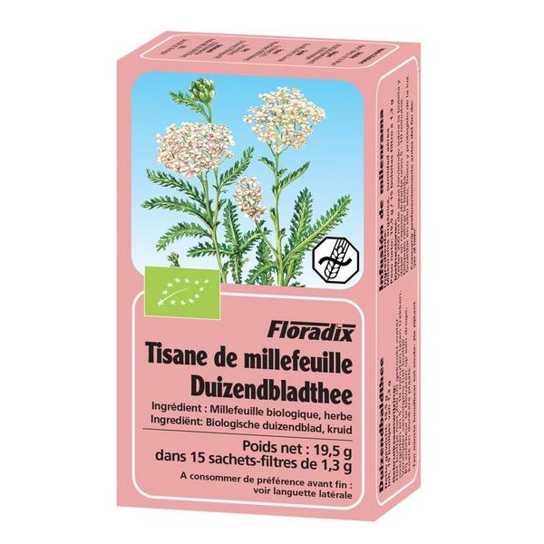 SALUS FLORADIX TISANE DE MILLEFEUILLE 15X SACHETS 19,5GR OC