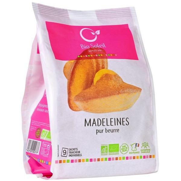 BIO SOLEIL MADELEINES PUR BEURRE 9X SACHETS 200GR HY6