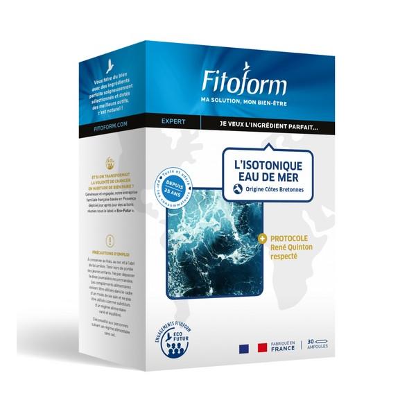 FITOFORM ISOTONIQUE EAU DE MER 30X AMPOULES DB