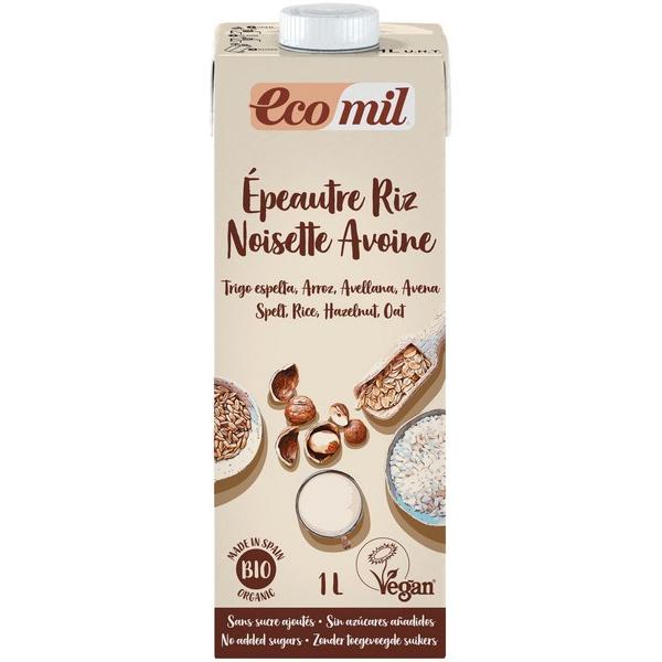 ECOMIL LAIT EPEAUTRE RIZ NOISSETTE & AVOINE 1L MV6