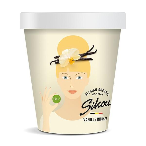 SIKOU GLACE CREME GLACEE VANILLE 120ML MR