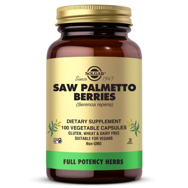 SOLGAR SAW PALMETTO BERRIES 100X CAPSULES SG