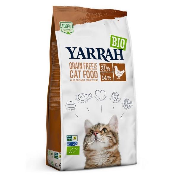 YARRAH CROQUETTES AU POULET SANS CEREALES CHAT 800GR BF6