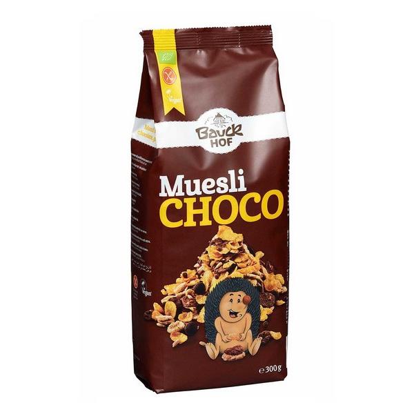 BAUCKHOF MUESLI AUX CHOCOLAT NOIR 300GR DF6