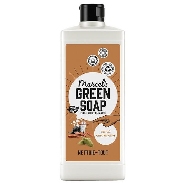 MARCEL'S GREEN SOAP NETTOIE TOUT BOIS DE SANTAL & CARDAMOME 750ML MR3