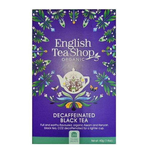 ENGLISH TEA SHOP THE NOIR DECAFEINE 20X SACHETS 20GR OC