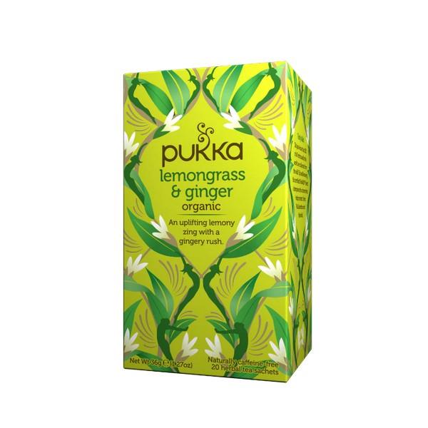 PUKKA THE CITRONNELLE ET GINGEMBRE 20X SACHETS MR