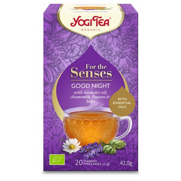 YOGI TEA FOR THE SENSES GOOD NIGHT 20X SACHETS 42GR BF6