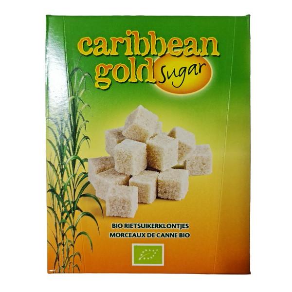 CARIBBEAN GOLD SUCRE DE CANNE EN CUBES 500GR BF