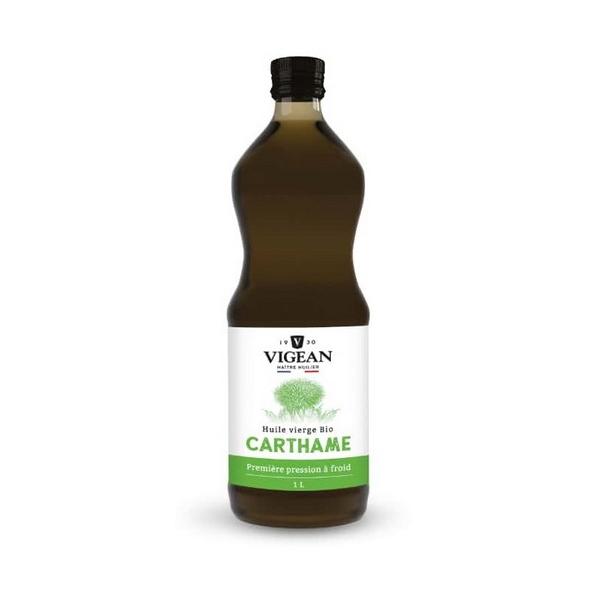 VIGEAN HUILE VIERGE CARTHAME ASSAISONNEMENT 75CL VJ6