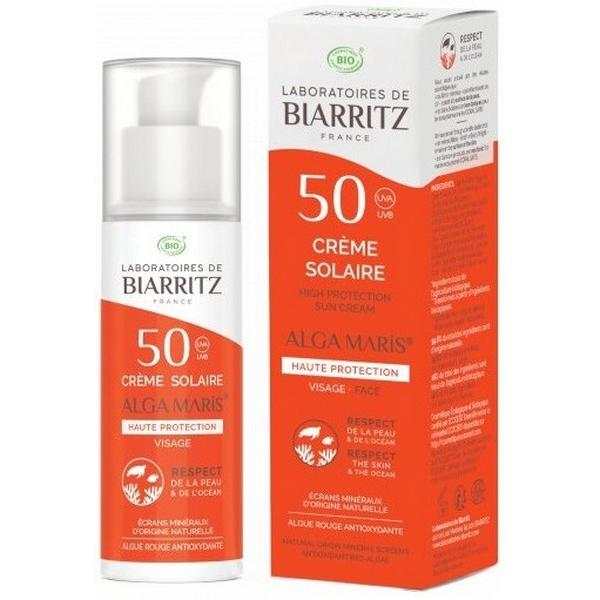 LABORATOIRES DE BIARRITZ CREME SOLAIRE VISAGE 50SPF 50ML BZ