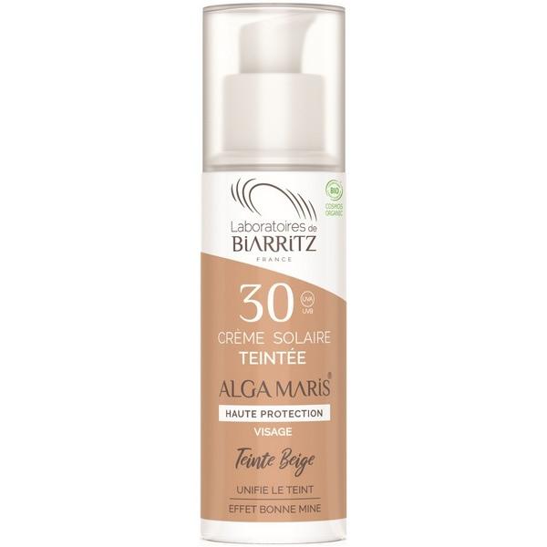 LABORATOIRES DE BIARRITZ CREME SOLAIRE VISAGE TEINTEE BEIGE 30SPF 50ML BZ