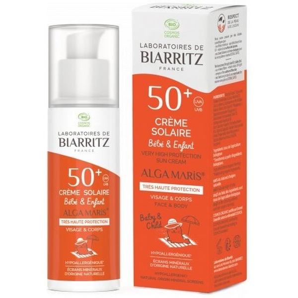 LABORATOIRES DE BIARRITZ CREME SOLAIRE 50+SPF BEBE & ENFANT 100ML BZ