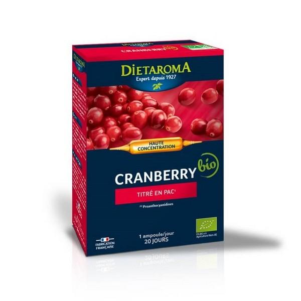 DIETAROMA CRANBERRY 20X 15ML AMPOULES MN