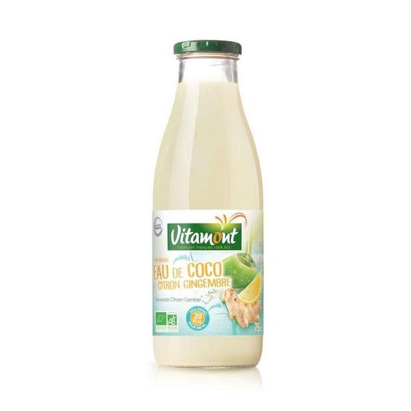 VITAMONT EAU DE COCO, CITRON & GIMGEMBRE 75CL HY6