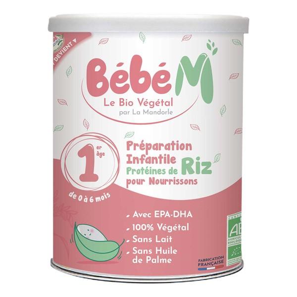 BEBE MANDORLE PREPARATION NOURRISSONS N°1 (0-6MOIS) 800GR LAIT EN POUDRE DB