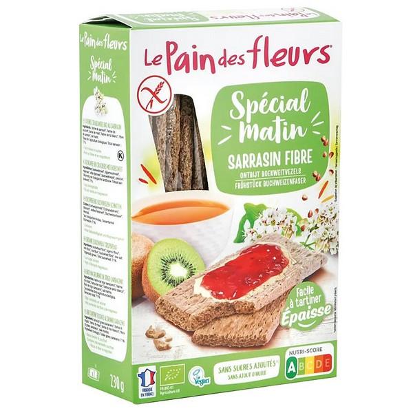 LE PAIN DES FLEURS SPECIAL MATIN SARRASIN FIBRE 230GR HY8