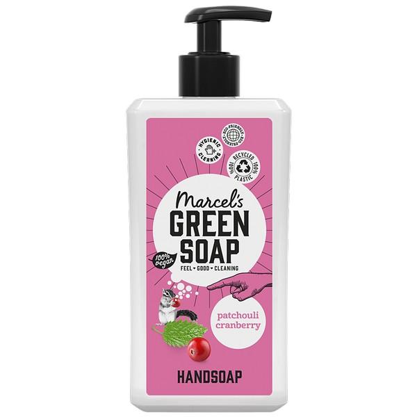 MARCEL'S GREEN SOAP SAVON A MAINS SOAP PATCHOULI CRANBERRY 250ML MR6