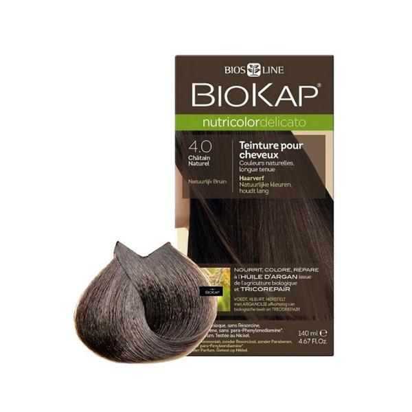 BIOKAP 4.0 CHATAIN NATUREL 140ML NUTRICOLOR DELICATO MN