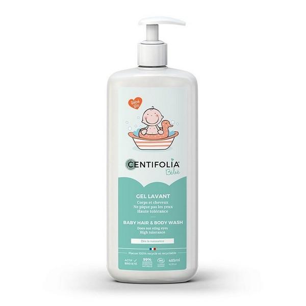 CENTIFOLIA GEL LAVANT BEBE CORPS & CHEVEUX 485ML CN6