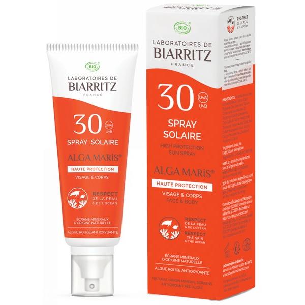 LABORATOIRES DE BIARRITZ SPRAY SOLAIRE 30SPF 100ML BZ