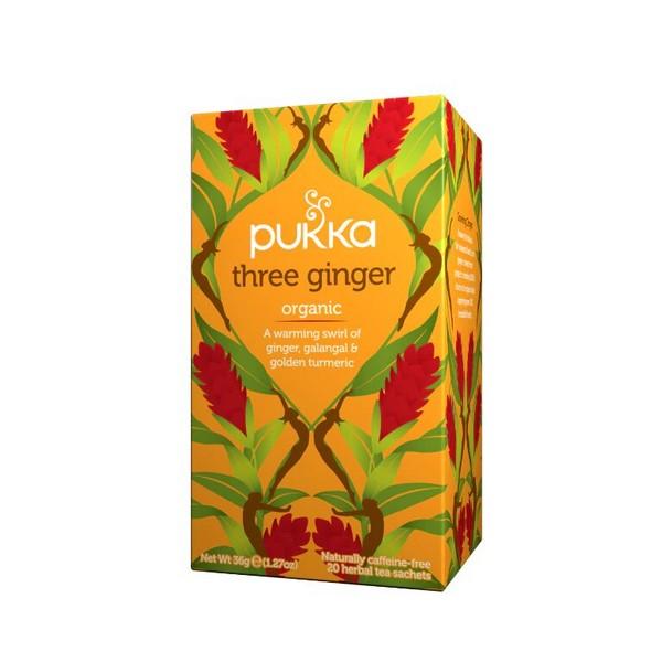 PUKKA THE TROIS GINGEMBRE 20X SACHETS BF4