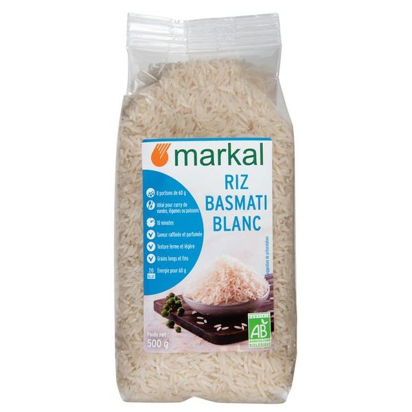 MARKAL RIZ BASMATI BLANC 500GR MR6