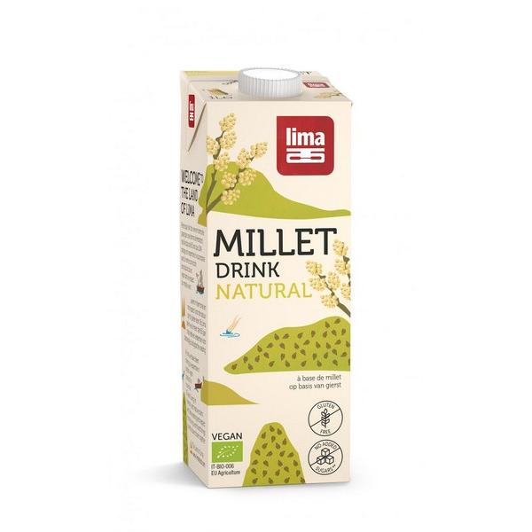 LIMA BOISSON VEGETALE MILLET NATURAL 1L MR6