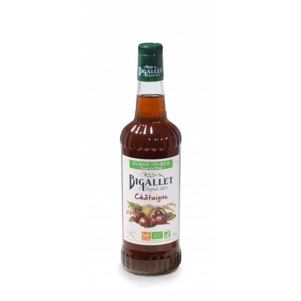 BIGALLET SIROP DE CHATAIGNE 70CL BD