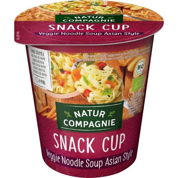 NATUR COMPAGNIE SNACK CUP ASIAN LEGUMES & NOODLE 55GR BF8