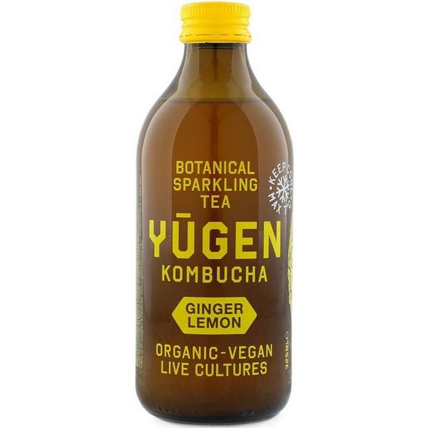 YUGEN KOMBUCHA GINGEMBRE CITRON 325ML BF24